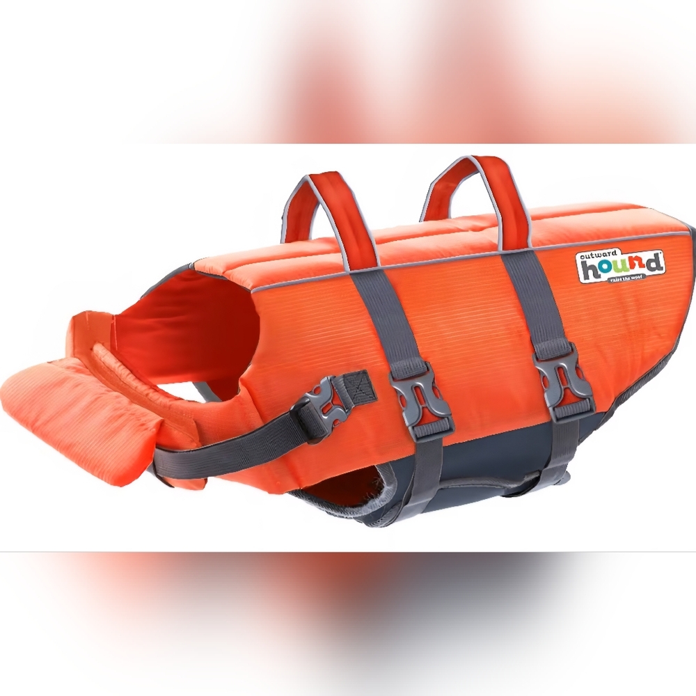 NWT Outward Hound Granby Splash Dog Life Jacket Size L 55-85 lbs Girth: 28-32 in